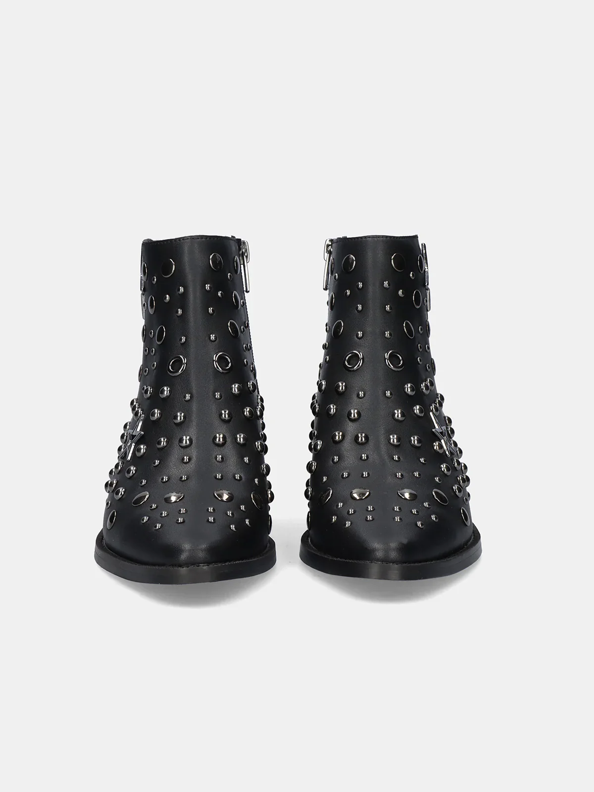 BOTINS BE FREE MILAN 060 BLACK BLACK PEWTER - Image 5