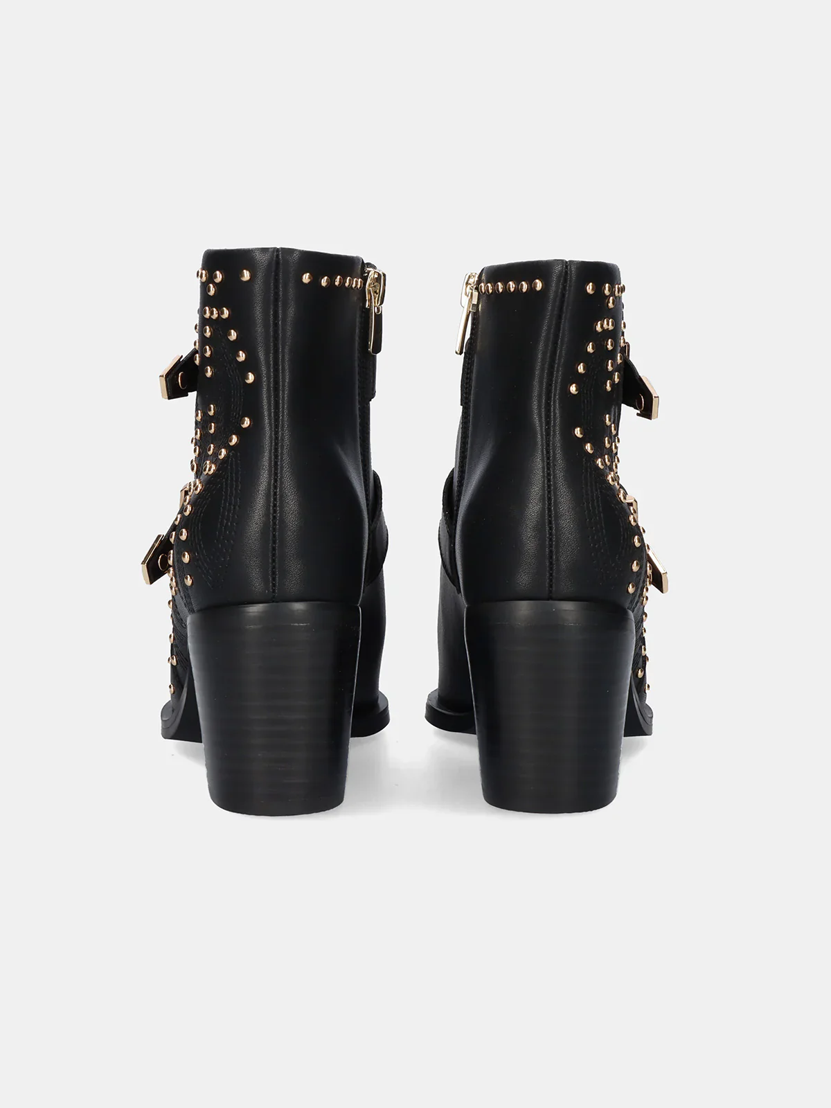 BOTINS BEFREE - NAPOLES-022 BLACK/GOLD - Image 4