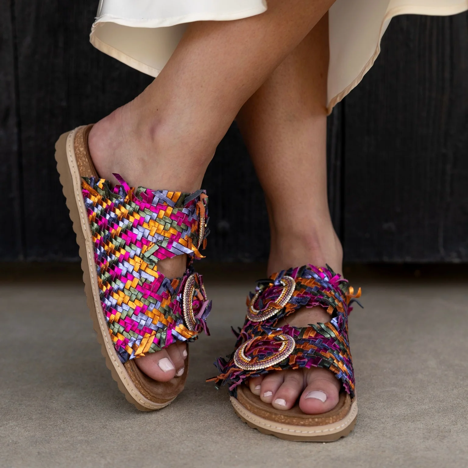 SANDALIAS ABF-97 2302-WELT FUXIA MULTI - Image 2