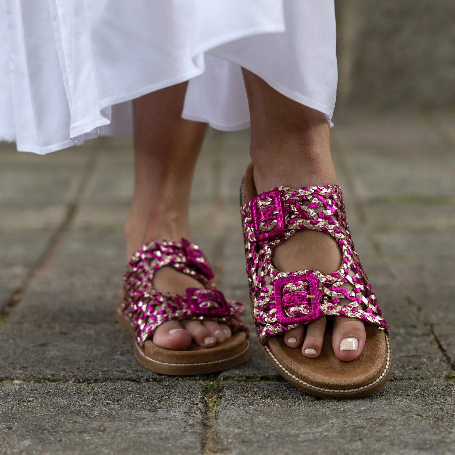SANDALIAS ABF-97 3950K-FUSBY FUXIA/MULTI - Image 2