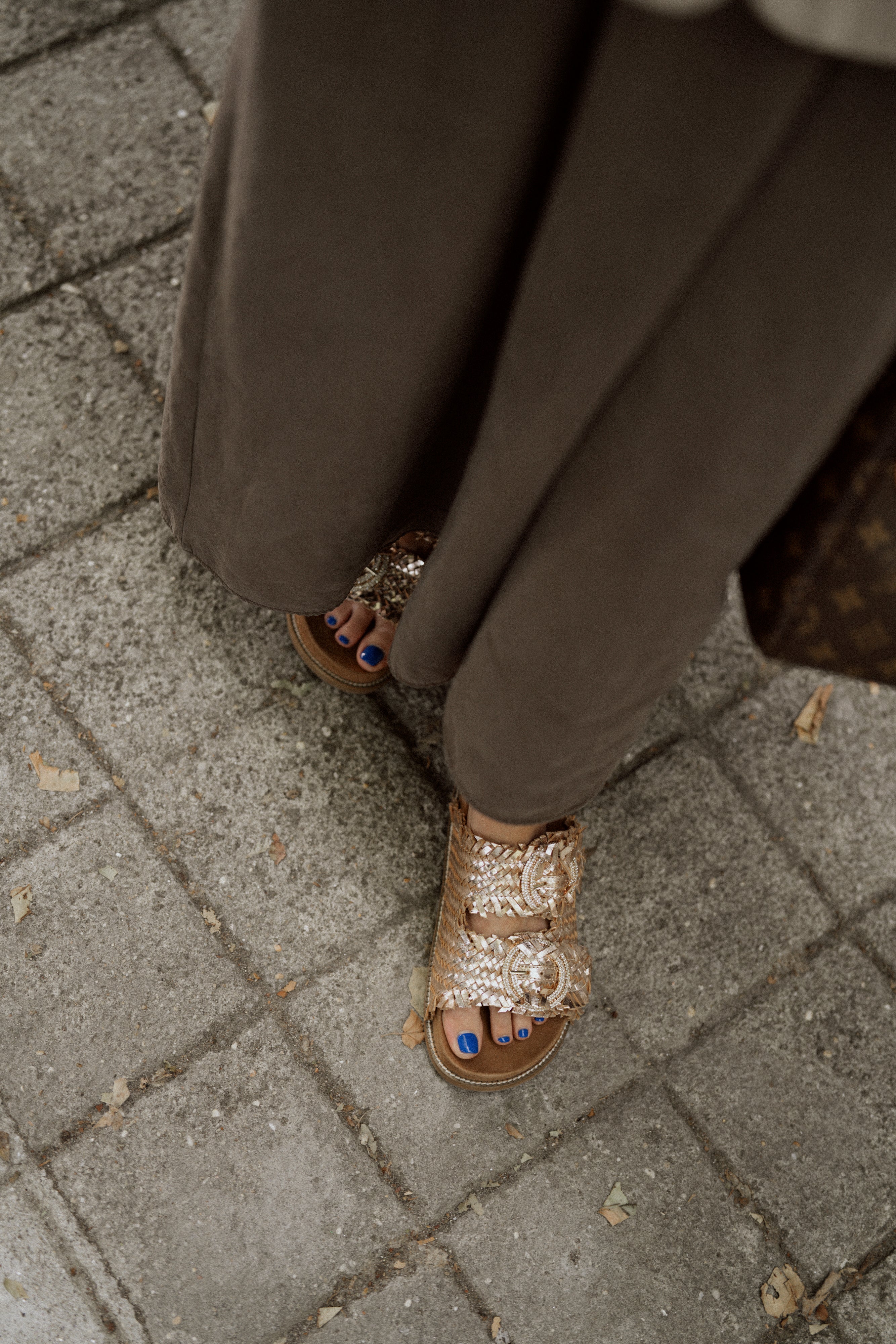 SANDALIAS ABF-97 2428-HEEL GOLD - Image 5
