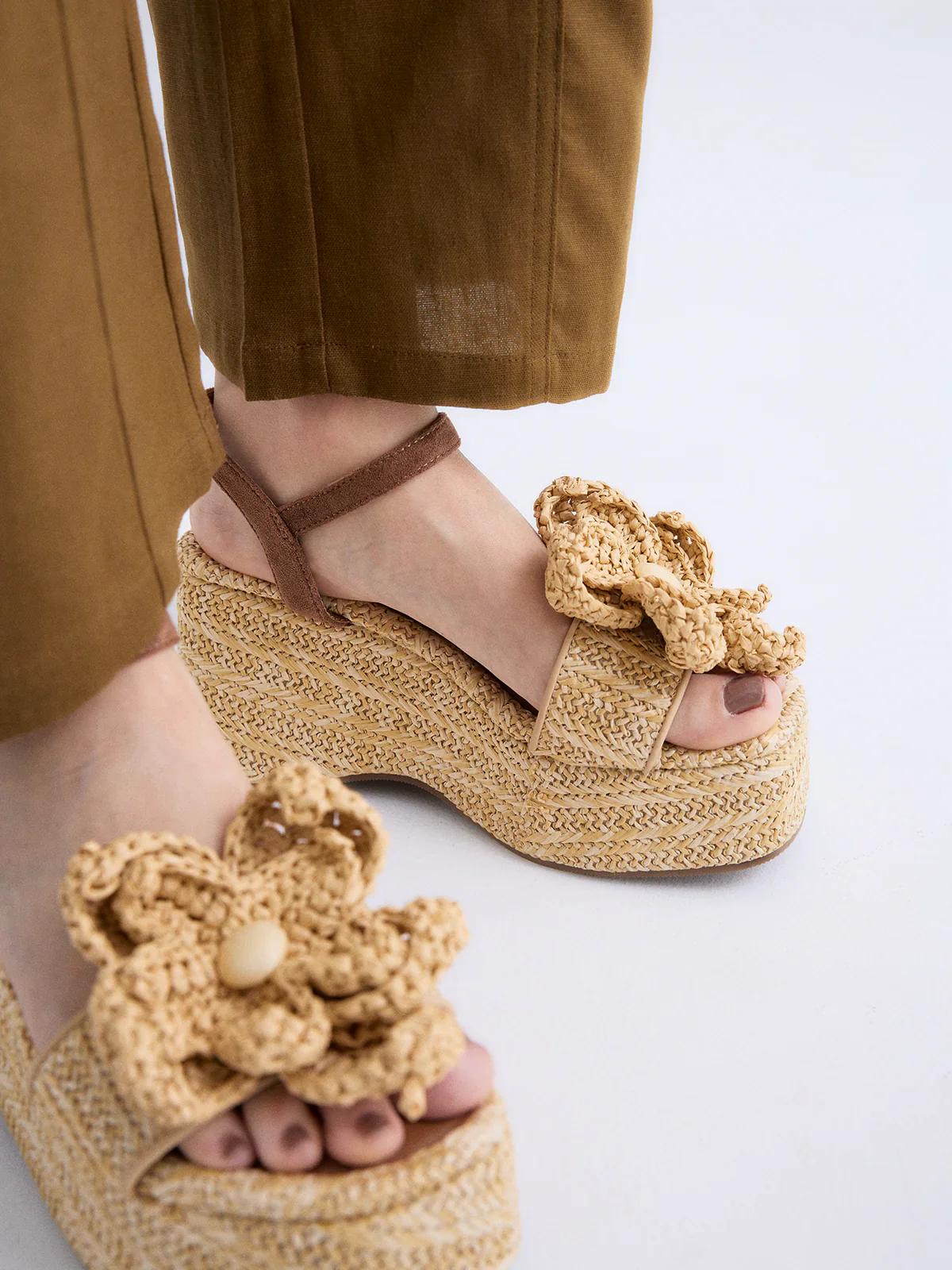 SANDALIAS EXE 0913 BEIGE/CAMEL - Image 3
