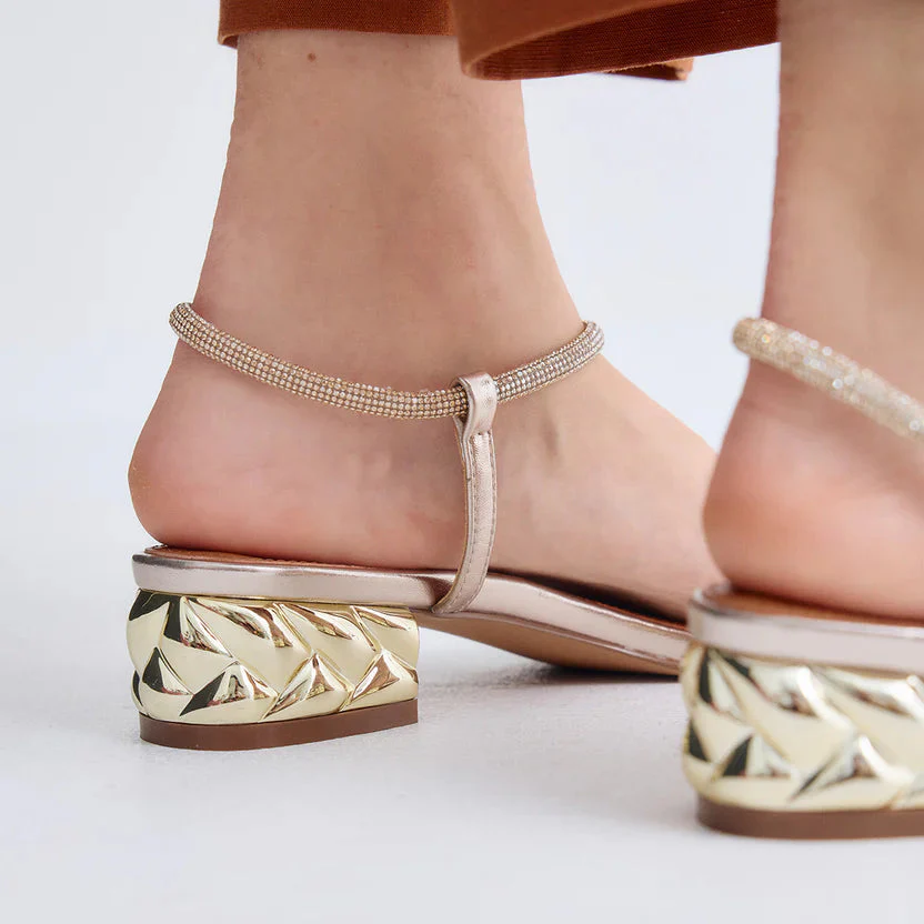 SANDALIAS EXE KATY-485 GOLD/SILVER - Image 3