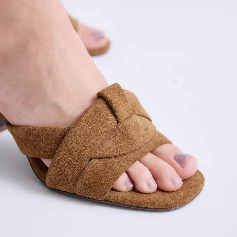 SANDALIAS EXE VENETO-576 SUEDE TAN - Image 4