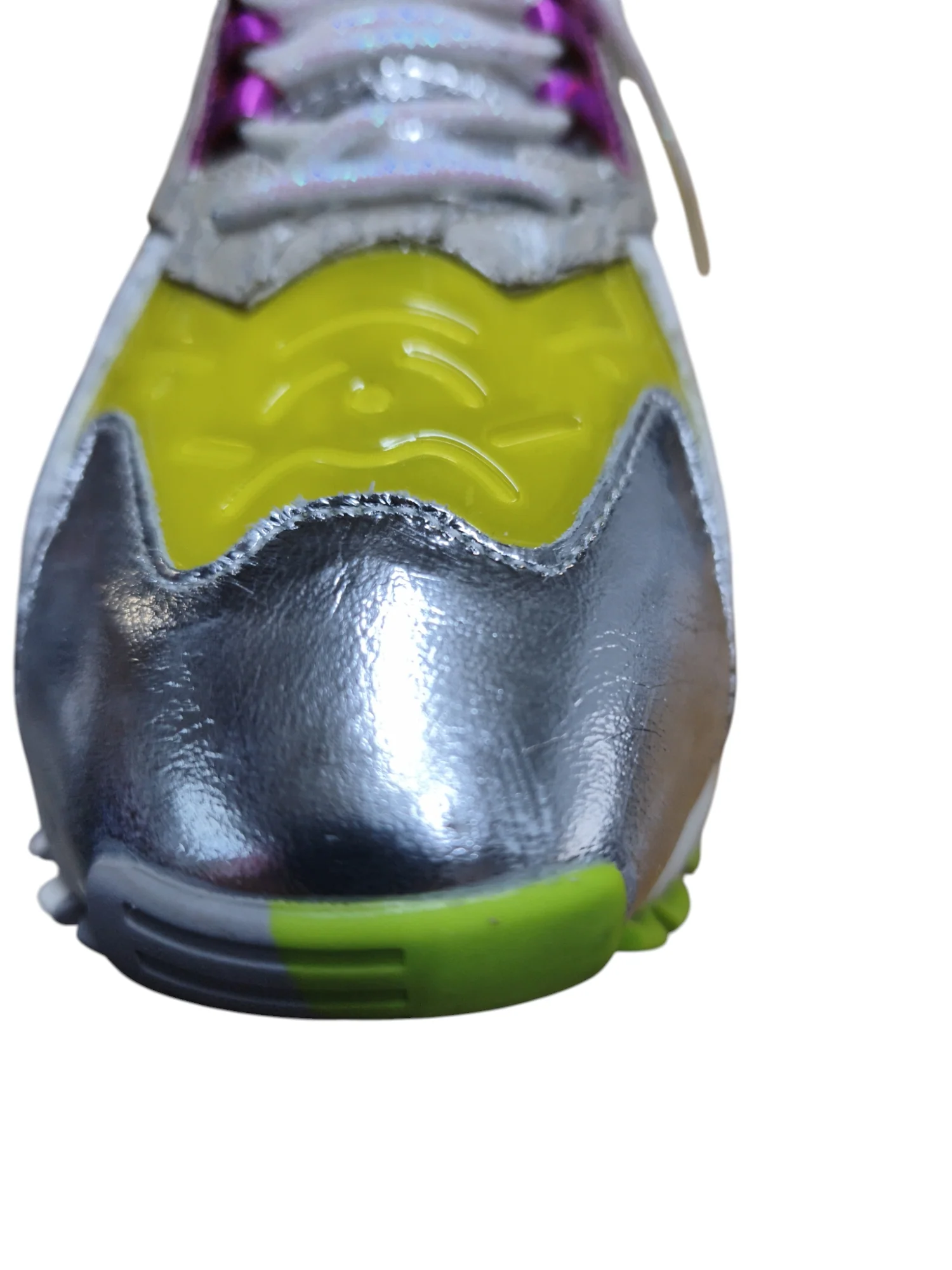 SAPATILHA D-134-161 SILVER/YELLOW - Image 2