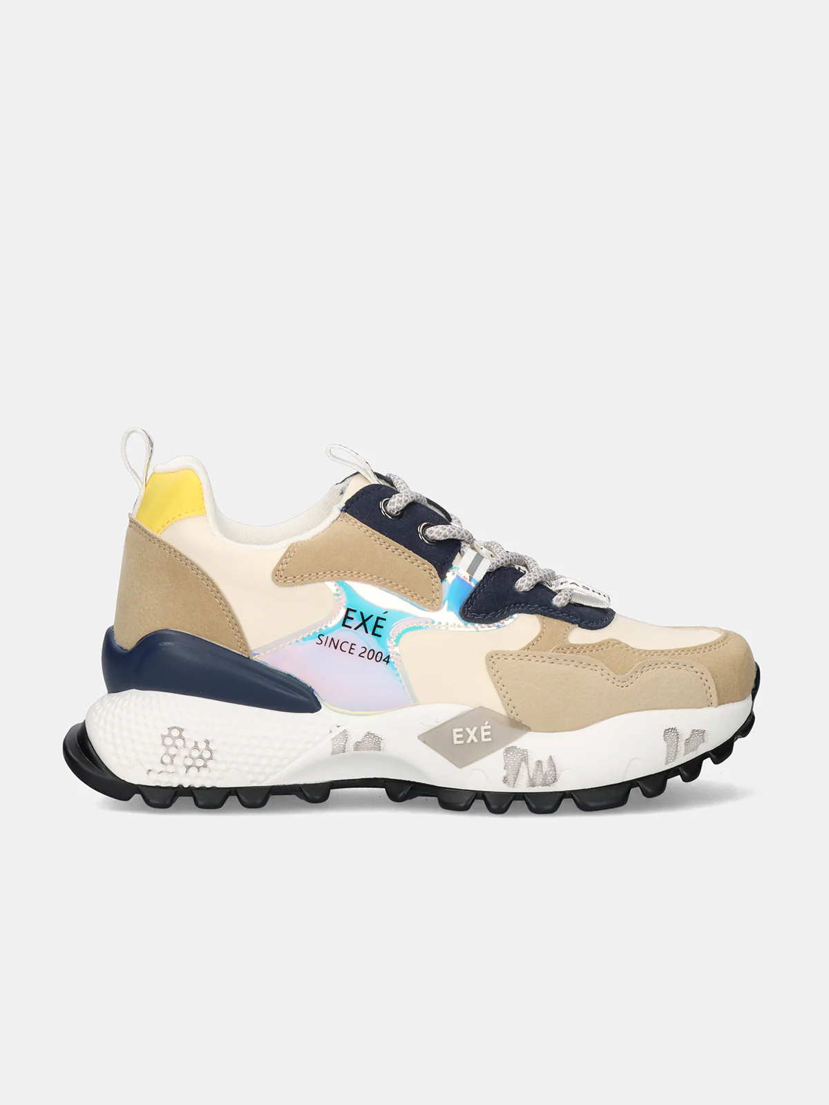 SAPATILHA EXE 19V03-1 BEIGE/BLUE