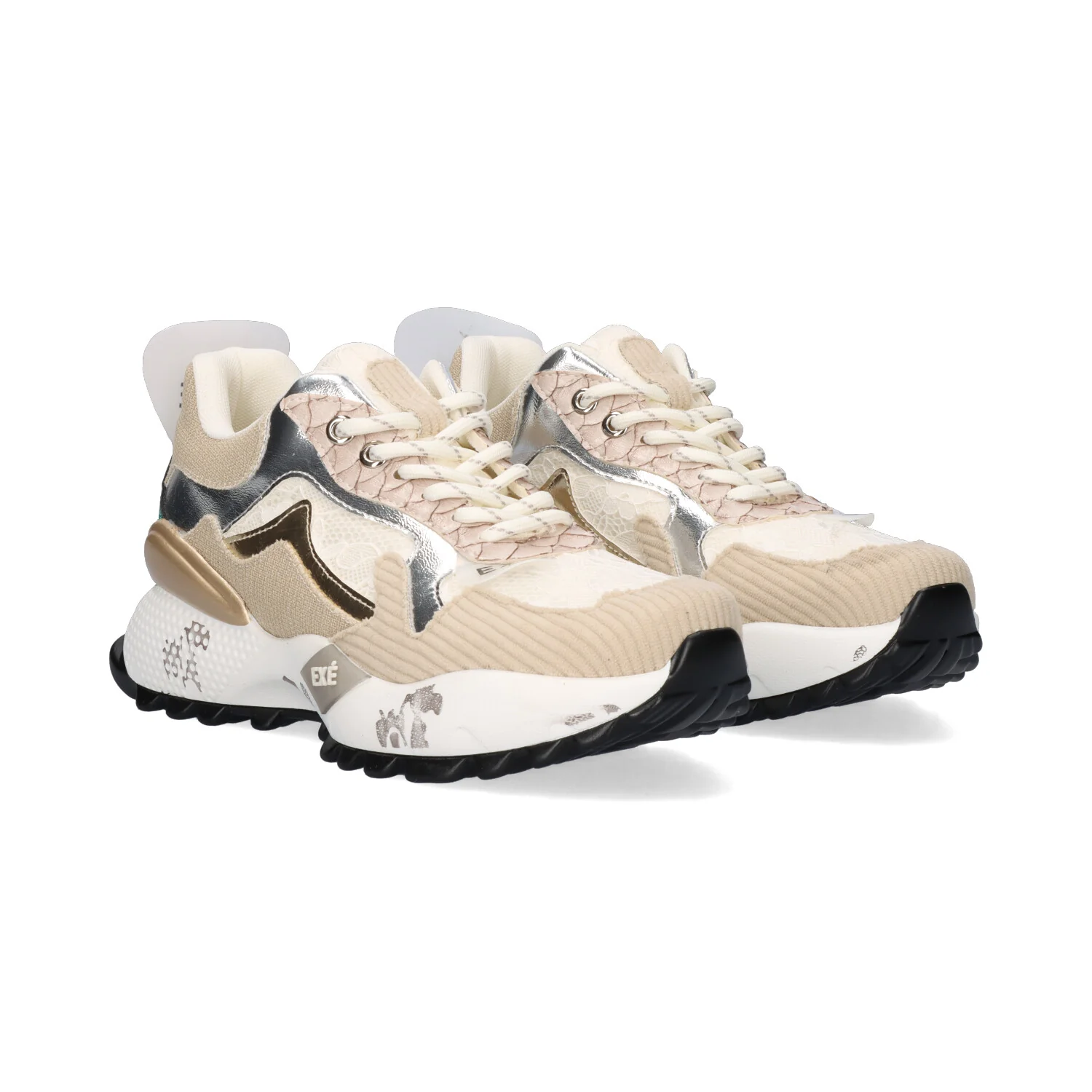 SAPATILHA EXE D190608-13B BEIGE - Image 4
