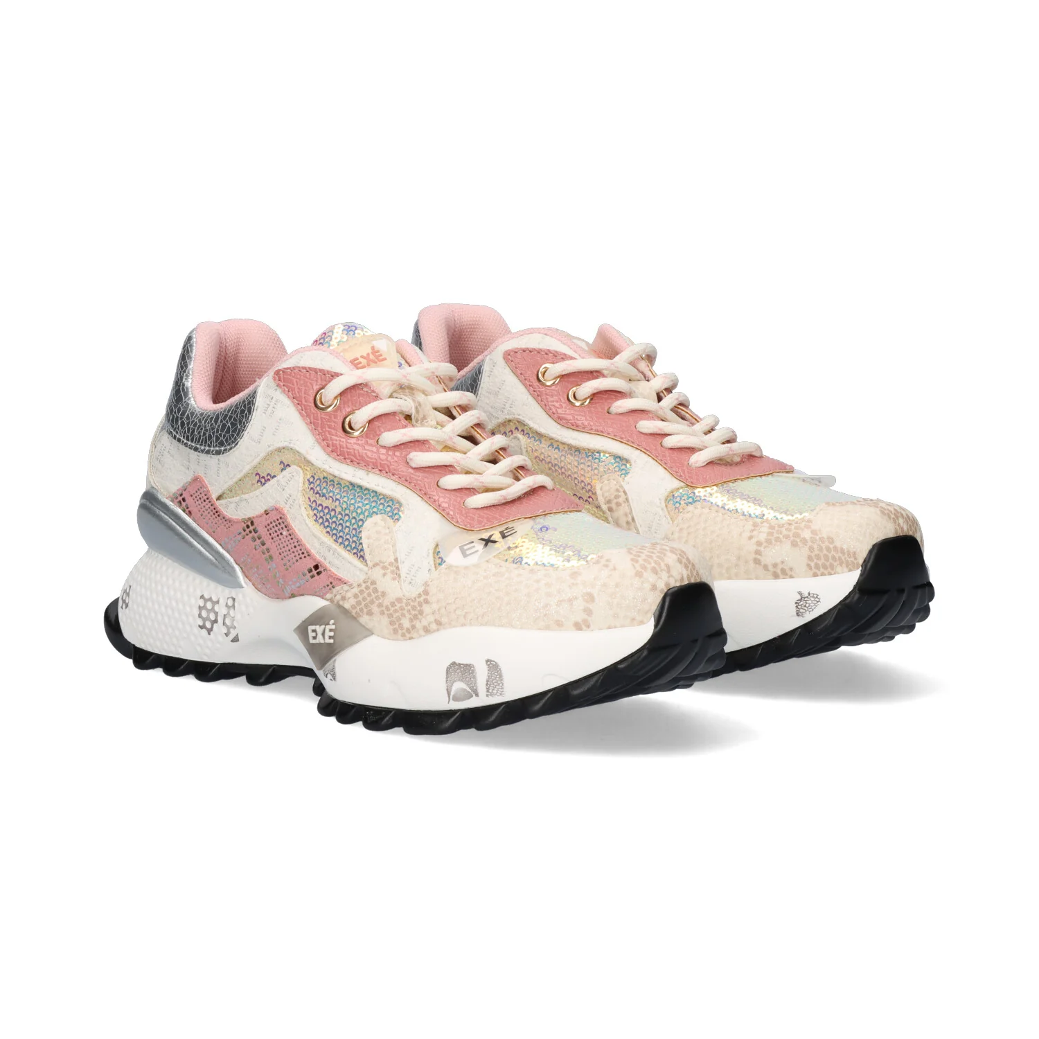 SAPATILHA EXE D190608-13B WHITE/PINK - Image 4