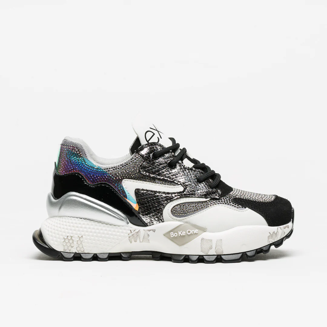 SAPATILHA EXE D190608-17 BLACK/SILVER