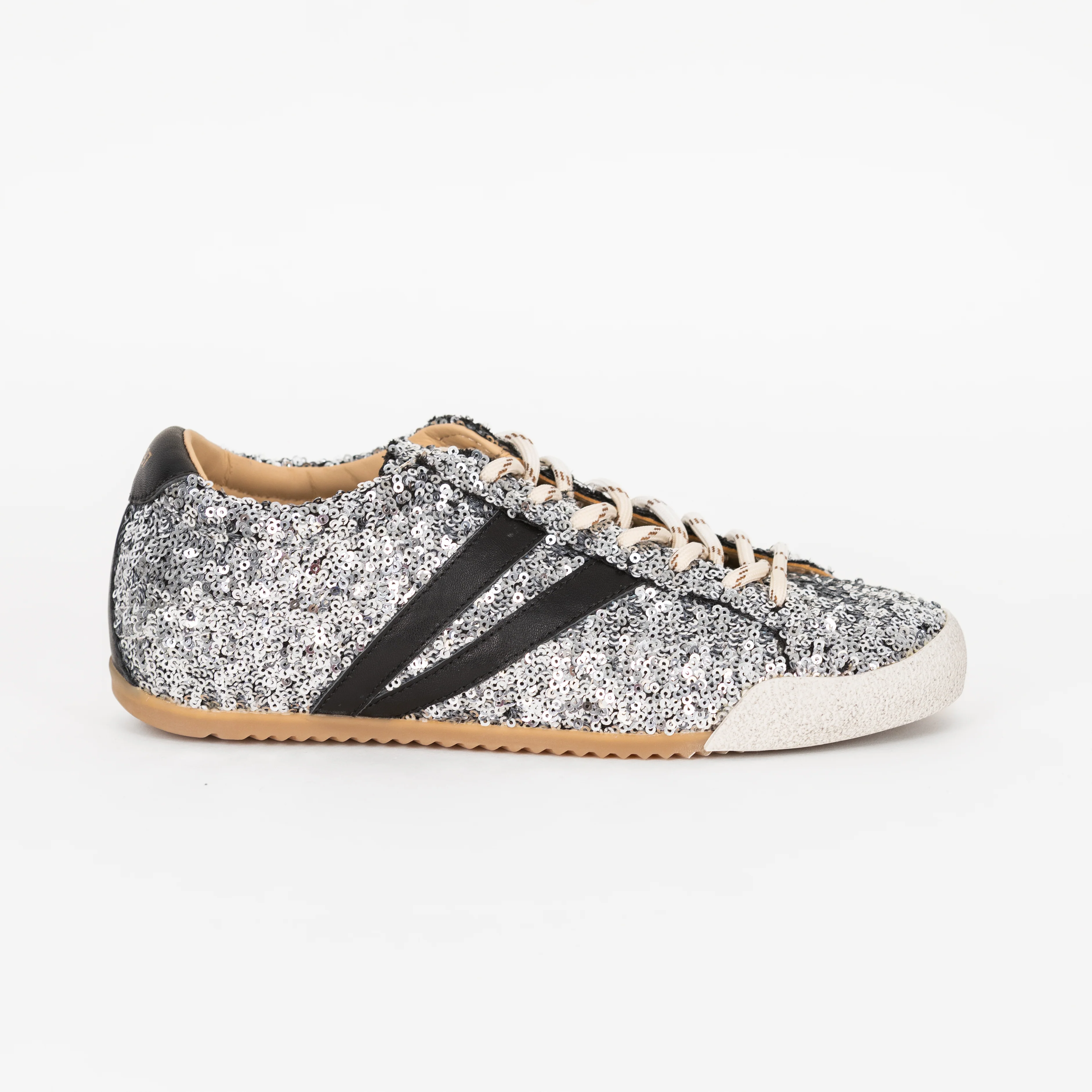 SAPATILHAS ABF-97 LANA GLITTER SILVER/BLACK - Image 4