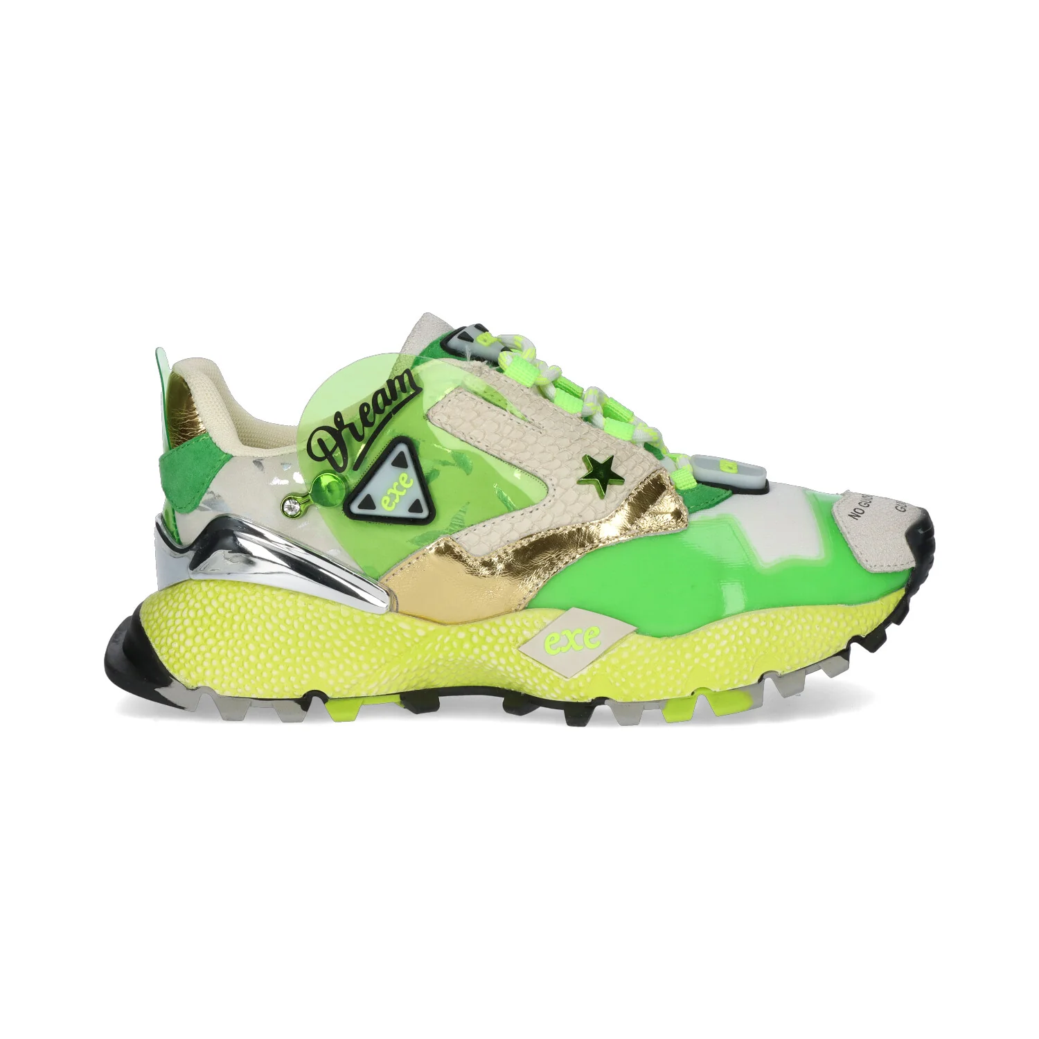 SAPATILHAS EXE 928-3 GREEN/WHITE